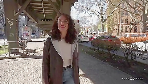 Christenat emeraldional sex in front of theiry compan