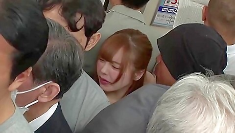 Hot japanese av model is a horny